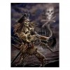 Billig Neuankömmling Besondere Schädel 5d Diamond Painting /Diamant Malerei Set VM8753