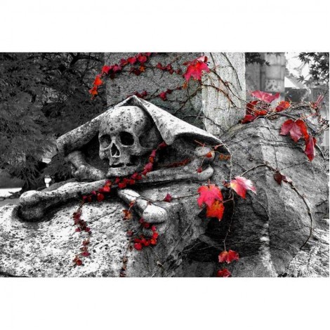 Bestees Moderne Kunststile Schädel 5d Diamond Painting /Diamant Malerei Set VM8757