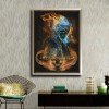 Billig Moderne Kunststile Schädel 5d Diamond Painting /Diamant Malerei Set VM8752