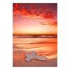 Warm Serie Strand Zomer Zonsondergang Diamond Painting /Diamant Malerei Set Af9709