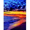 2019 Neuankömmling Schlussverkauf Traum Zee Strand Zonsondergang 5d Diamond Painting /Diamant Malerei Set VM09695