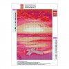 Warm Serie Strand Zomer Zonsondergang Diamond Painting /Diamant Malerei Set Af9709