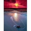 2019 Traum Landschap Natuurlijk Strand Zonsondergang 5d Diamond Painting /Diamant Malerei Set VM9699
