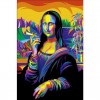 2019 Lustig Bergkristal Mona Lisa 5D Diamond Painting /Diamant Malerei Set VM6032