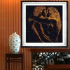 Schlussverkauf Besondere Minnaar Kiss In Nacht Patroon 5d Diamond Painting /Diamant Malerei Set VM9904