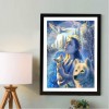 Neuankömmling Schlussverkauf Tiere Wolf Patroon 5d Diamond Painting /Diamant Malerei Set VM7202