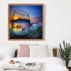 World In Glass Serie Mooi Zonsondergang Diamond Painting /Diamant Malerei Set Af9731