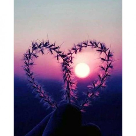 2019 Besondere Landschap Zonsondergang 5d Diamond Painting /Diamant Malerei Set VM8305