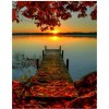 2019 Besondere Traum Landschap Meer Trestle 5d Diamond Painting /Diamant Malerei Set VM9472