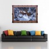 Winter Sneeuw Houts Hirsch Diamond Painting /Diamant Malerei Set AF9130