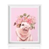Waterverfrijk Schwein 5D Kreuzstich Diamond Painting /Diamant Malerei Set NA00319