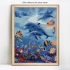 2019 Traum Zee Tiere Delphin 5d Diamond Painting /Diamant Malerei Set VM59824