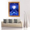 Blauw Nacht Delphin kiss Diamond Painting /Diamant Malerei Set AF9413