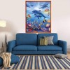 2019 Traum Zee Tiere Delphin 5d Diamond Painting /Diamant Malerei Set VM59824