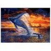 Neuankömmling Ölgemälde Stile Delphin 5d Diamond Painting /Diamant Malerei Set QB65114