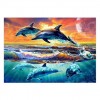 Neuankömmling Ölgemälde Stile Delphin 5d Diamond Painting /Diamant Malerei Set QB6514