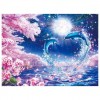 Neuankömmling Ölgemälde Stile Delphin 5d Diamond Painting /Diamant Malerei Set QB6519