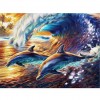 Ölgemälde Stile Delphin 5d Diamond Painting /Diamant Malerei Set QB6509