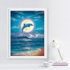 Neuankömmling Traum Delphin 5d Diamond Painting /Diamant Malerei Set QB6529