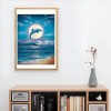 Neuankömmling Traum Delphin 5d Diamond Painting /Diamant Malerei Set QB6529