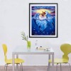Ölgemälde Stile Delphin 5d Diamond Painting /Diamant Malerei Set QB6510