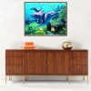 2019 Neuankömmling Delphin 5d Diamond Painting /Diamant Malerei Set QB6522