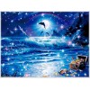 2019 Traum Schattig Delphin Patroon Muur 5d Diamond Painting /Diamant Malerei Set VM9754