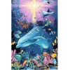 2019 Neuankömmling Traum Muur Tiere Delphin 5d Diamond Painting /Diamant Malerei Set VM08575