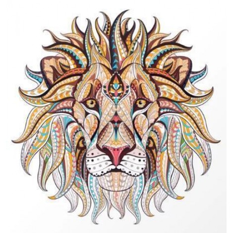 Dekoration 2019 Neuankömmling Besondere Löwe 5d Diamond Painting /Diamant Malerei Set VM8313