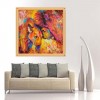 Billig Ölgemälde Stile Löwe Patroon 5d Vol Diamond Painting /Diamant Malerei Set QB5872