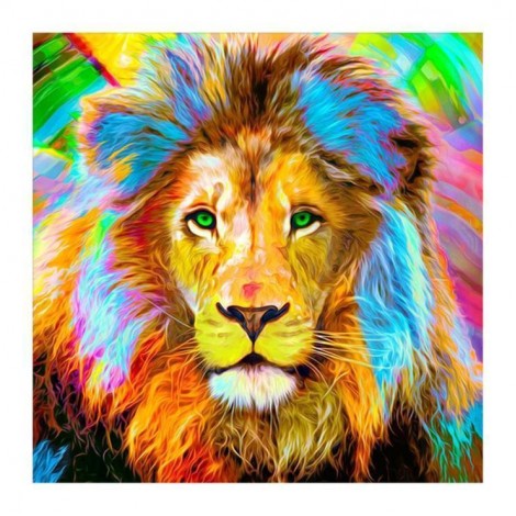Traum Waterverfrijk Tiere Löwe 5d Diamond Painting /Diamant Malerei Set QB6426