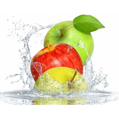 2019 Neuankömmling Schlussverkauf Muur Apple Obst 5d Diamond Painting /Diamant Malerei Set VM01227