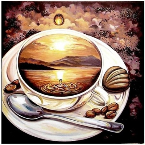 2019 Neuankömmling Geschirr 5D Kreuzstich Diamond Painting /Diamant Malerei Set NB0129