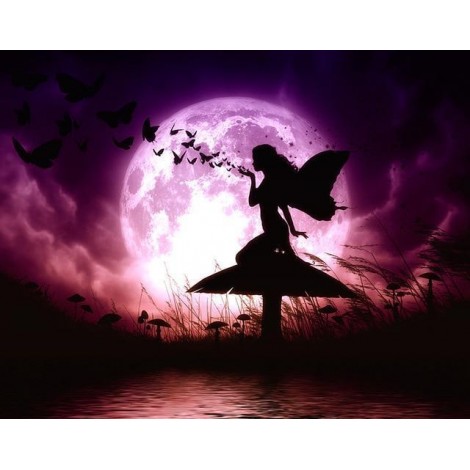 2019 Traum Hemel Fee Porträt 5d Diamond Painting /Diamant Malerei Set VM28149