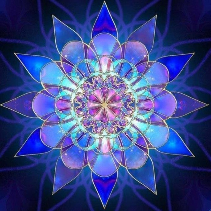 Abstrakt Mandala Pat...