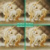 Besondere Traum Schattig Einhorn 5d Diamond Painting /Diamant Malerei Set VM1024