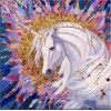 2019 Traum Muur Populair Einhorn 5d Diamond Painting /Diamant Malerei Set VM7614