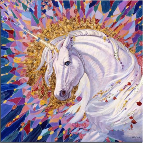 2019 Traum Muur Populair Einhorn 5d Diamond Painting /Diamant Malerei Set VM7614