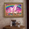 2019 Neuankömmling Fantasie Muur Einhorn 5d Diamond Painting /Diamant Malerei Set VM7609