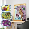 Bestees Besondere Einhorn Kreuzstich Stitch 5d Diamond Painting /Diamant Malerei Set QB5429