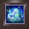 2019 Traum Einhorn In Dschungel 5d Diamond Painting /Diamant Malerei Set VM1105