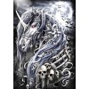 2019 Moderne Kunststile Horrifying Einhorn Diamond Kreuzstich Set VM3503