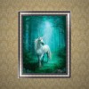 Schlussverkauf Traum Einhorn Patroon Kreuzstich Stitch 5d Diamond Painting /Diamant Malerei Set QB5415