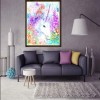 2019 Traum Kleurrijk Einhorn 5d Diamond Painting /Diamant Malerei Set VM79035