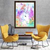 2019 Traum Kleurrijk Einhorn 5d Diamond Painting /Diamant Malerei Set VM79035