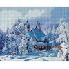2019 Muur Besneeuwd Hütte In De Winter 5d Diamond Painting /Diamant Malerei Set VM4157