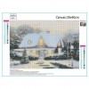 2019 Muur Besneeuwd Hütte In De Winter 5d Diamond Painting /Diamant Malerei Set VM7633