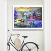2019 Muur Besneeuwd Hütte In De Winter 5d Diamond Painting /Diamant Malerei Set VM7632