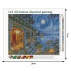Neuankömmling Ölgemälde Stile Dorf Hütte 5d Diamond Painting /Diamant Malerei Set QB5352