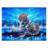 Schlussverkauf Traum Tiere Tiger 5d Diamond Painting Set QB5104